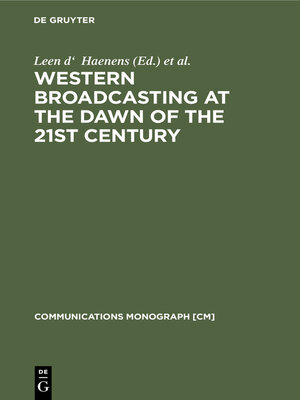 cover image of Western Broadcasting at the Dawn of the 21st Century